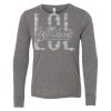 3513Y Youth Extra Soft Tri-blend Long Sleeve Thumbnail
